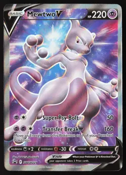 Mewtwo V Holo Promo SWSH: Sword & Shield Promo Cards SWSH229 NM - Image 1