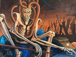 Yawgmoth Demon Print Limited 147/500 Signed MTG Old School Magic The Gathering - Image 4