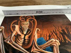 Yawgmoth Demon Print Limited 147/500 Signed MTG Old School Magic The Gathering - Image 5