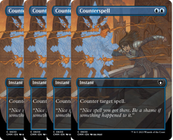 Set 4x Counterspell - MtG CMM-EN - Image 1