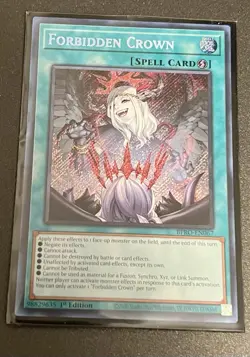 Forbidden Crown - BPRO-EN067 - Secret Rare YuGiOh - Image 1