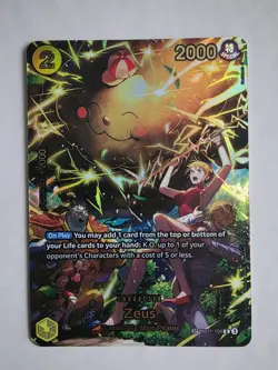 One Piece Zeus (SP) - Adventure on Kami's Island (OP15-EB04) ENGLISH NM - Image 1