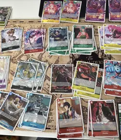 One Piece TCG Holo Karten Rare und SR OP12 Near Mint Englisch - Image 1
