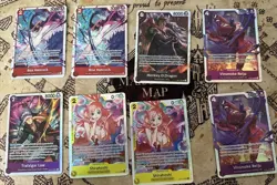 One Piece TCG Holo Karten Rare und SR OP12 Near Mint Englisch - Image 2