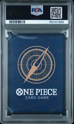 2025 ONE PIECE OP11-A FIST OF DIVINE SPEED ALTERNATE ART VINSMOKE REIJU PSA 10 - Image 2