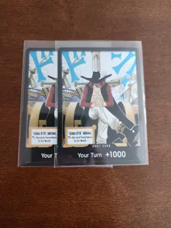 2x OP14 Dracule Mihawk DON One Piece TCG NM Canadian Seller - Image 1