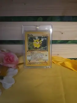 1st Edition Pokemon Card - Red Cheeks Jungle Pikachu 60/64 - Very Rare! - Image 1