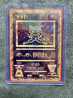 Ancient Mew Promo Pokemon Card 2000 Movie Black Star Holo Near Mint NM - Image 3