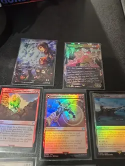 Mtg Final Fantasy Lot (12) Rare Foil Collector Extended Art - Image 5
