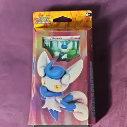 Pokemon TCG Mystic Typhoon Meowstic Theme Deck English 60 Cards Age 6+ - Image 1