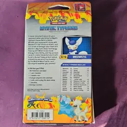 Pokemon TCG Mystic Typhoon Meowstic Theme Deck English 60 Cards Age 6+ - Image 3