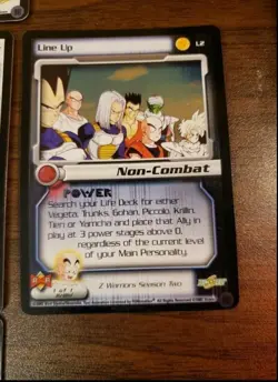 Dragon Ball Z, CCG, Score, Season Two League, 8 Card Lot Krillin NEAR COMPLETE - Image 1