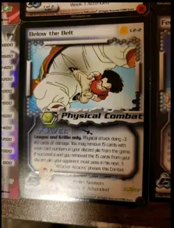 Dragon Ball Z, CCG, Score, Season Two League, 8 Card Lot Krillin NEAR COMPLETE - Image 3