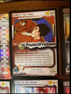 Dragon Ball Z, CCG, Score, Season Two League, 8 Card Lot Krillin NEAR COMPLETE - Image 4