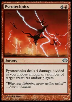Pyrotechnics - Light Play MTG Planechase - Image 1