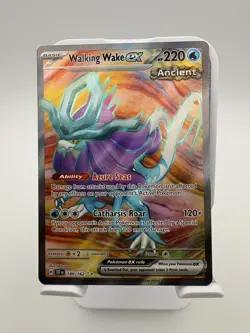 Walking Wake ex 189/162 Temporal Forces UR Holo Pokemon Card NM Condition - Image 1
