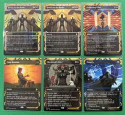 MTG Strixhaven Rare 6 Card Lot Borderless- Return To The Ranks Deflecting Palm - Image 1