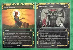MTG Strixhaven Rare 6 Card Lot Borderless- Return To The Ranks Deflecting Palm - Image 3