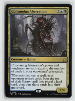 Consuming Aberration 0238 Foundations FDN MTG Magic - Image 1