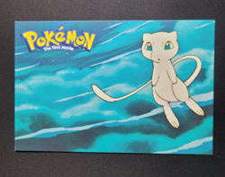 1999 Pokemon The First Movie 1 of 3 Warner Bros. Post Card Mew Art PL-NM - Image 3