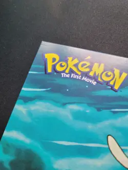 1999 Pokemon The First Movie 1 of 3 Warner Bros. Post Card Mew Art PL-NM - Image 5