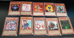 LOT OF 10 X YUGIOH CARDS (E) - Image 1