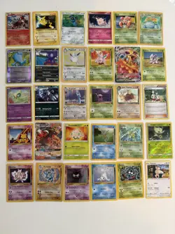 Pokemon cards job lot bundle x 30 cards - Image 1