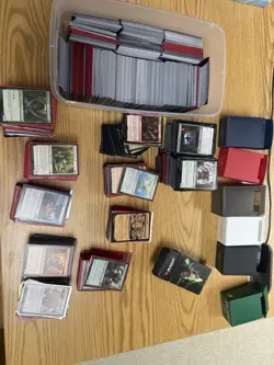 Large Magic, The Gathering Collection Storage Unit Lot, 1000’s Of Cards Rare - Image 2