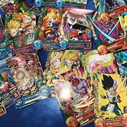 Super Dragon Ball Heroes 50 Card Lot Holos Cardass Mixed Set Japanese Bandai #7 - Image 3