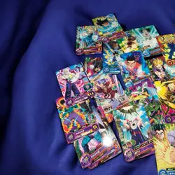 Super Dragon Ball Heroes 50 Card Lot Holos Cardass Mixed Set Japanese Bandai #9 - Image 2