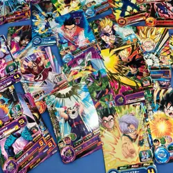 Super Dragon Ball Heroes 50 Card Lot Holos Cardass Mixed Set Japanese Bandai #9 - Image 3