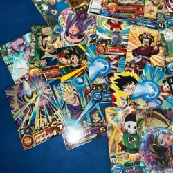 Super Dragon Ball Heroes 50 Card Lot Holos Cardass Mixed Set Japanese Bandai #8 - Image 2