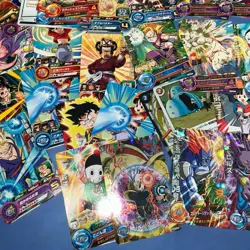 Super Dragon Ball Heroes 50 Card Lot Holos Cardass Mixed Set Japanese Bandai #8 - Image 3