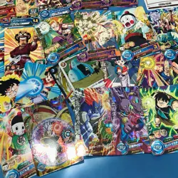 Super Dragon Ball Heroes 50 Card Lot Holos Cardass Mixed Set Japanese Bandai #8 - Image 4