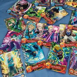 Super Dragon Ball Heroes 50 Card Lot Holos Cardass Mixed Set Japanese Bandai #5 - Image 2