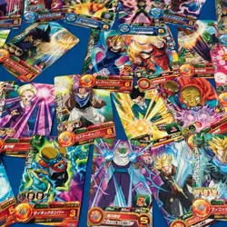 Super Dragon Ball Heroes 50 Card Lot Holos Cardass Mixed Set Japanese Bandai #5 - Image 3
