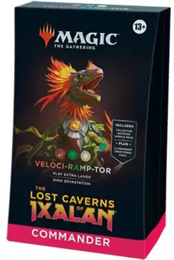 Magic the Gathering MtG Lost Caverns of Ixalan Veloci-Ramp-Tor Commander Deck - Image 1