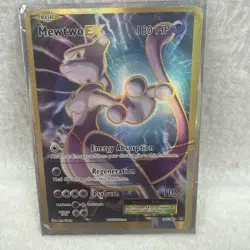 Mewtwo EX Full Art Holo XY Evolutions Pokemon TCG Card 103/108 Ultra Rare LP - Image 1