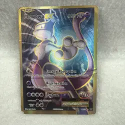 Mewtwo EX Full Art Holo XY Evolutions Pokemon TCG Card 103/108 Ultra Rare LP - Image 2