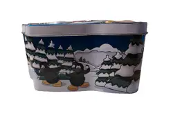RARE 2009 Collectible Disney Club Penguin Card-Jitsu TCG Sensei Collectors Tin - Image 4
