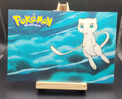 1999 Pokemon The First Movie 1 of 3 Warner Bros. Post Card Mew Art PL-NM - Image 1
