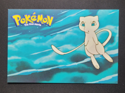 1999 Pokemon The First Movie 1 of 3 Warner Bros. Post Card Mew Art PL-NM - Image 3