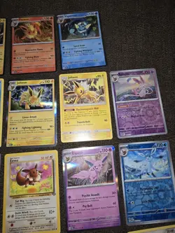 23 Eeveelution Pokemon Cards. Gen 1 Jungle Eevee. SVP 167, 168, 169 Promo... - Image 4