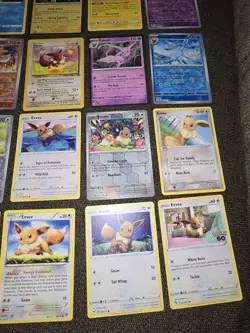 23 Eeveelution Pokemon Cards. Gen 1 Jungle Eevee. SVP 167, 168, 169 Promo... - Image 5