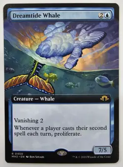 Dreamtide Whale NM (Extended Art) Modern Horizons 3 Regular MTG R 0450 - Image 1