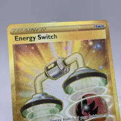 Energy Switch 212/195 Secret Pokemon Card Swsh12: Silver Tempest Holo NM - Image 2
