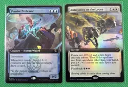 MTG Strixhaven Rare 10 Card Lot Foil Extended Art- Pensive Professor Harmonized - Image 2