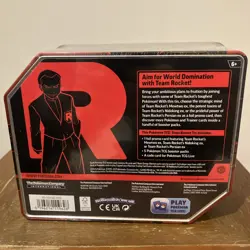 Pokemon TCG - Team Rocket Tin - Persian (5 Packs & Promo Card) - New & Sealed - Image 3