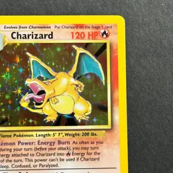Charizard 4/102 Base Set Holo Rare Pokemon Card - Image 3
