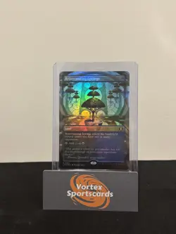 BORDERLESS FOIL Rejuvenating Springs MTG Commander Masters MAGIC (NM) - Image 1